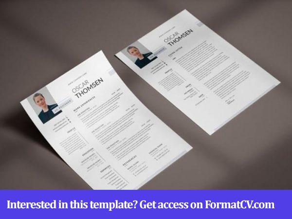 Minimal CV Resume