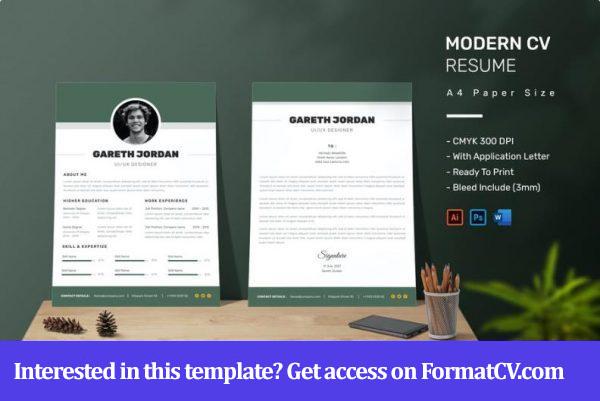 CV Resume & Letter Template