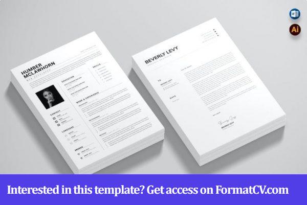 CV Resume & Letter Template