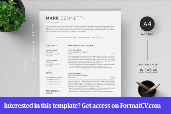 CV Resume Template